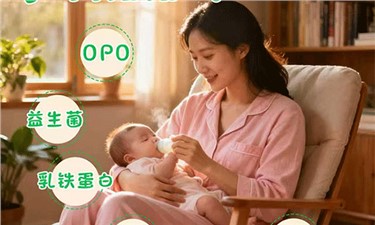 👶 奶粉营养易吸收，肉肉才能蹭蹭长！